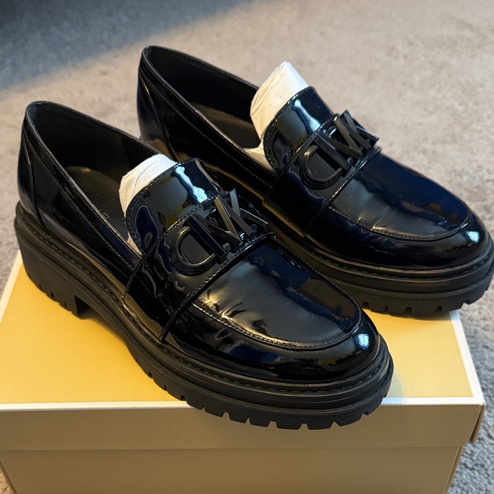 Michael Kors Black Parker Loafers